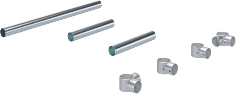 AmGood Cross Bar and Connector Set (for Table 18" x 30") - Image 3